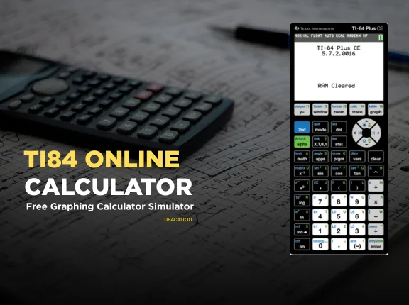 TI-84 Calculator in use
